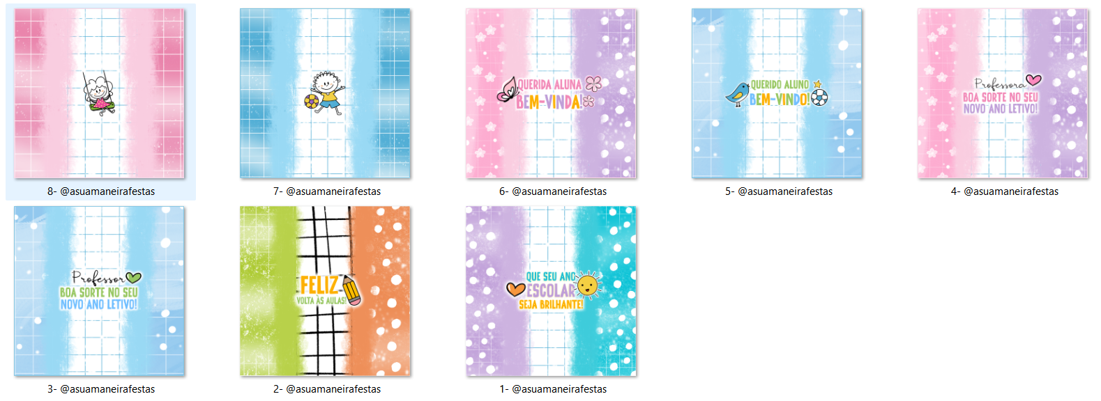 Arquivo Combo Volta ás Aulas Kit Digital 7