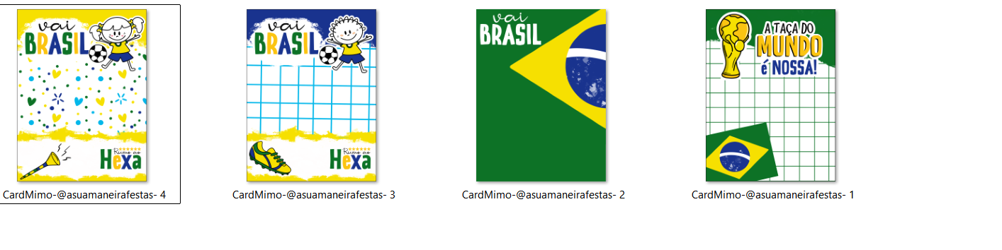 Arquivo Combo Copa do Mundo Kit Digital 3