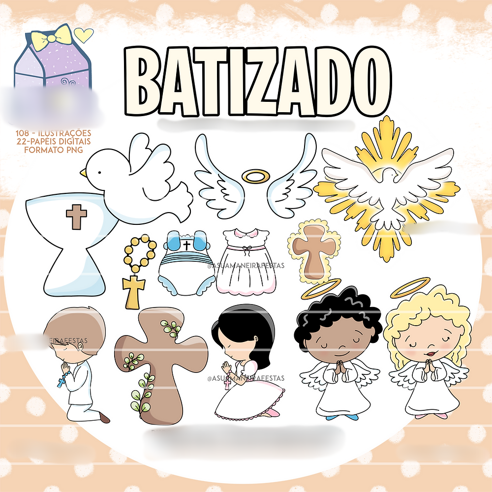 Arquivo Kit Digital Batizado 1