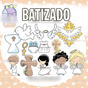 Arquivo Kit Digital Batizado