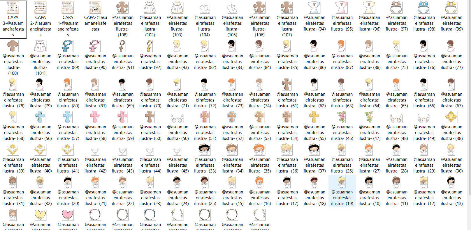 Arquivo Kit Digital Batizado 2