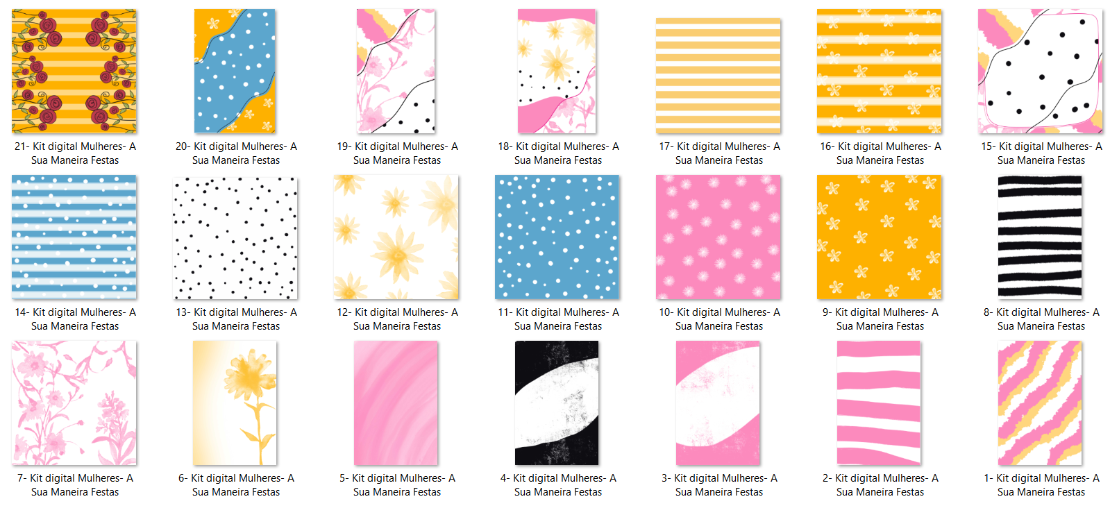 Arquivo Dia da Mulher Kit Digital 2