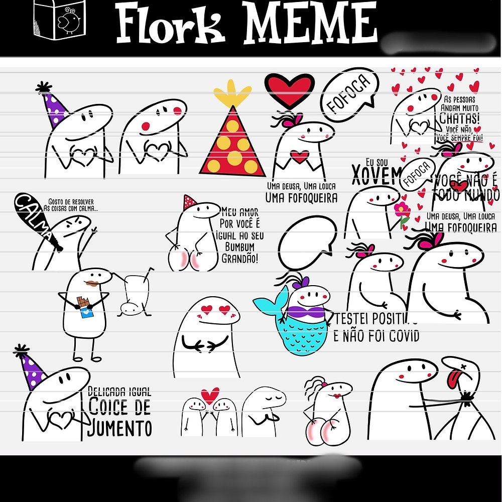 Arquivo Kit Digital Flork Meme 1