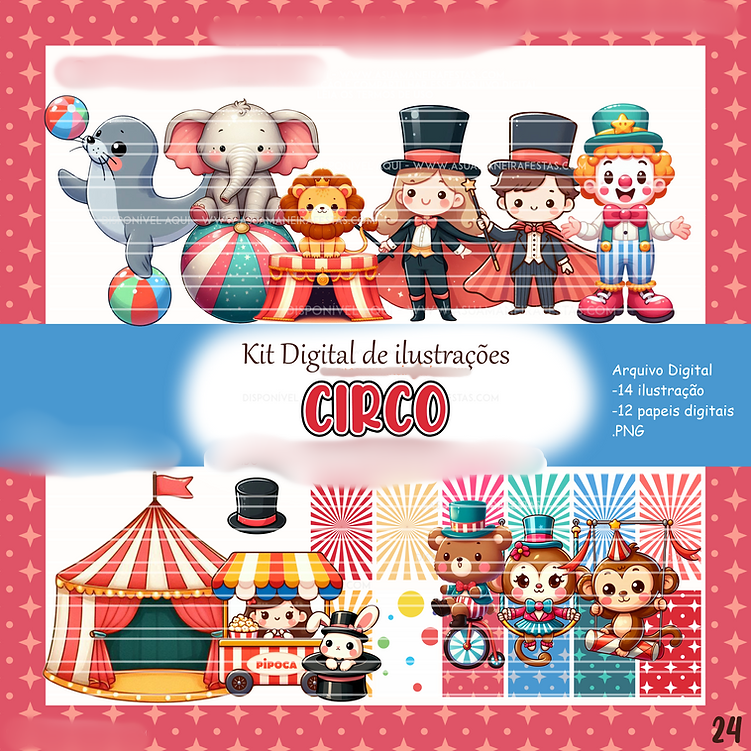 Arquivo Kit Digital Circo 1