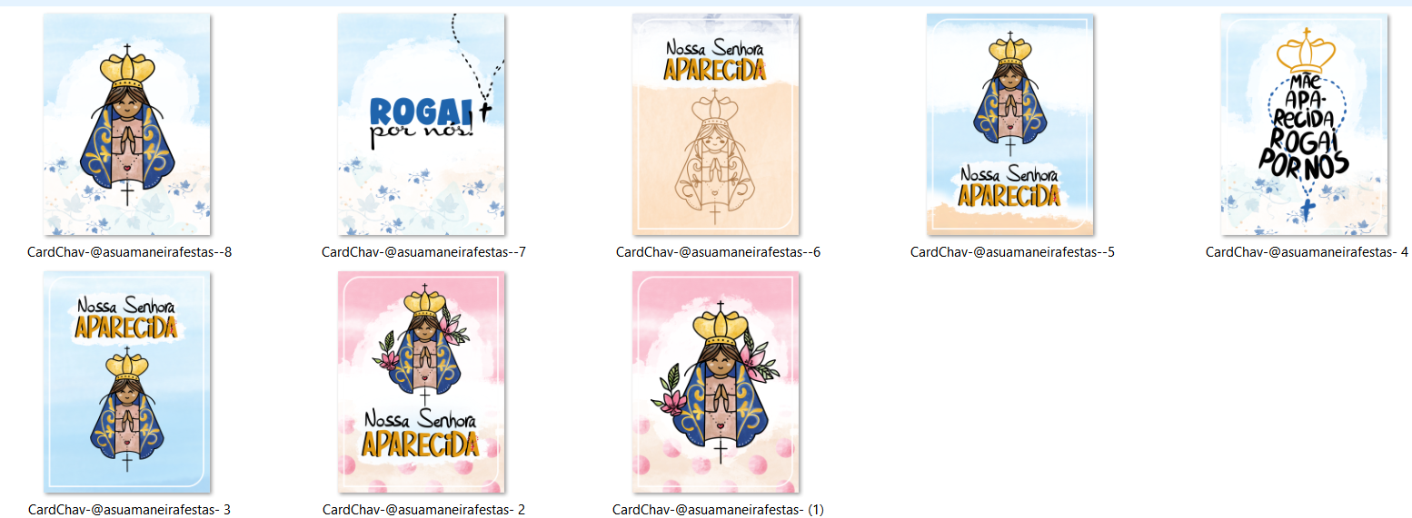 Arquivo Kit Digital Nossa Senhora Aparecida 4