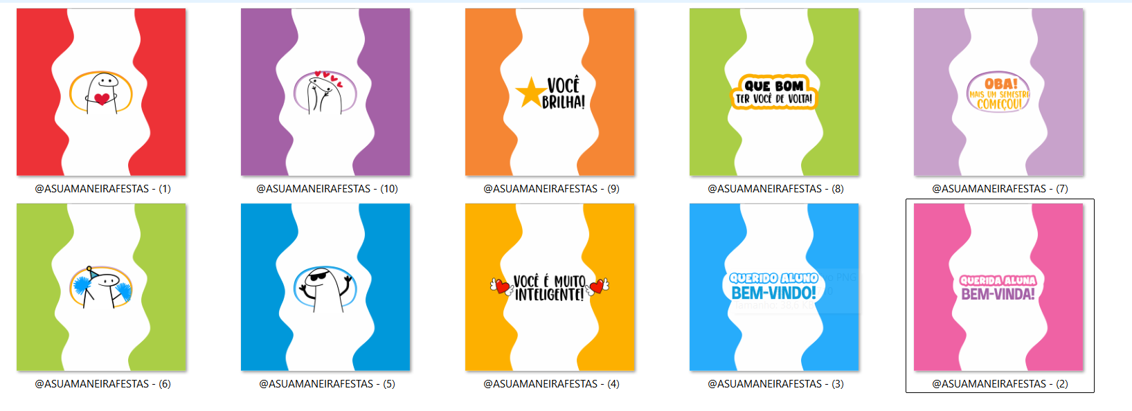 Arquivo Combo Volta ás Aulas Flork Kit Digital 3