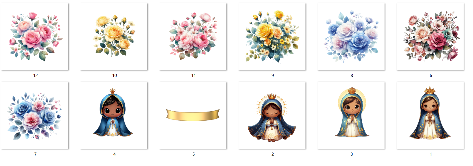 Arquivo Kit Digital Nossa Senhora Aparecida 3