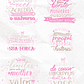 Arquivo Kit Digital Lattering Manifesto feminino - Thumbnail 1