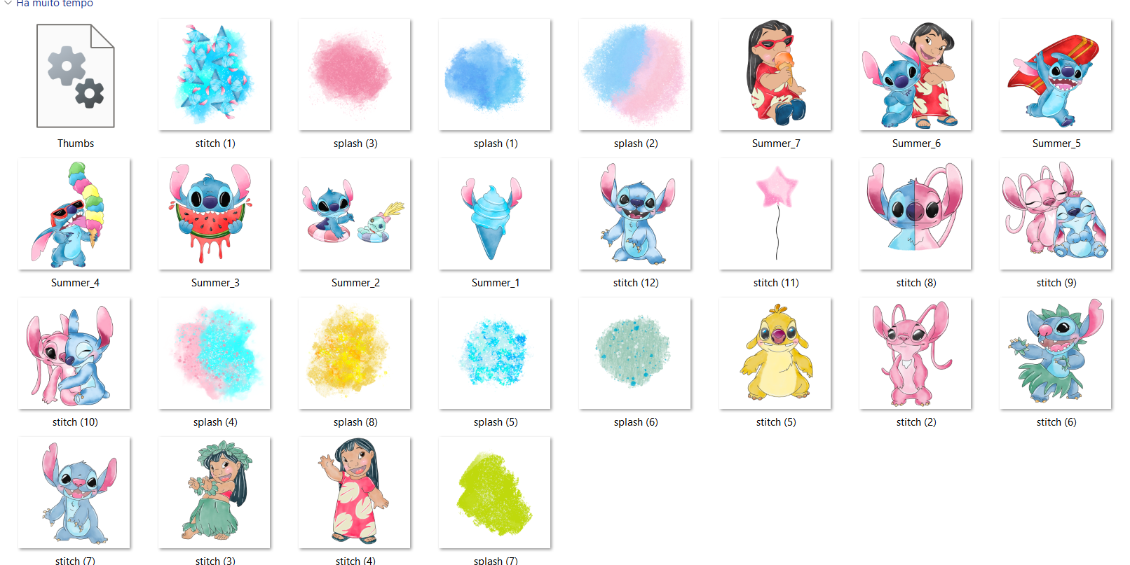 Arquivo Kit Digital Lilo e Stitch 2