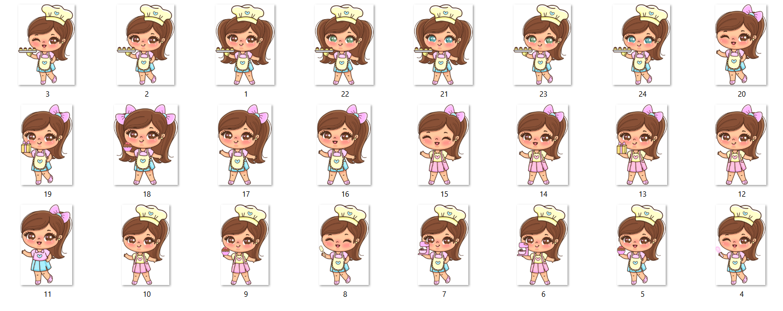 Arquivo Kit Digital Confeitaria Fofinha 3