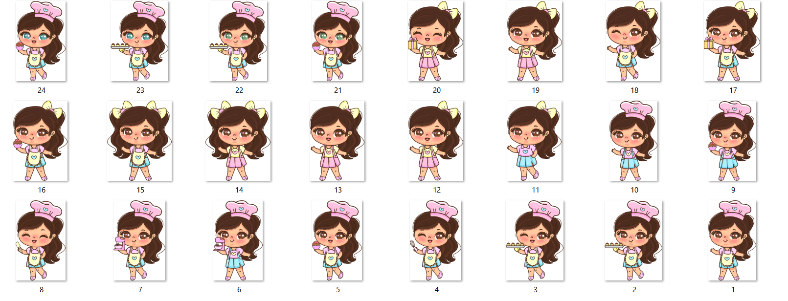 Arquivo Kit Digital Confeitaria Fofinha 5