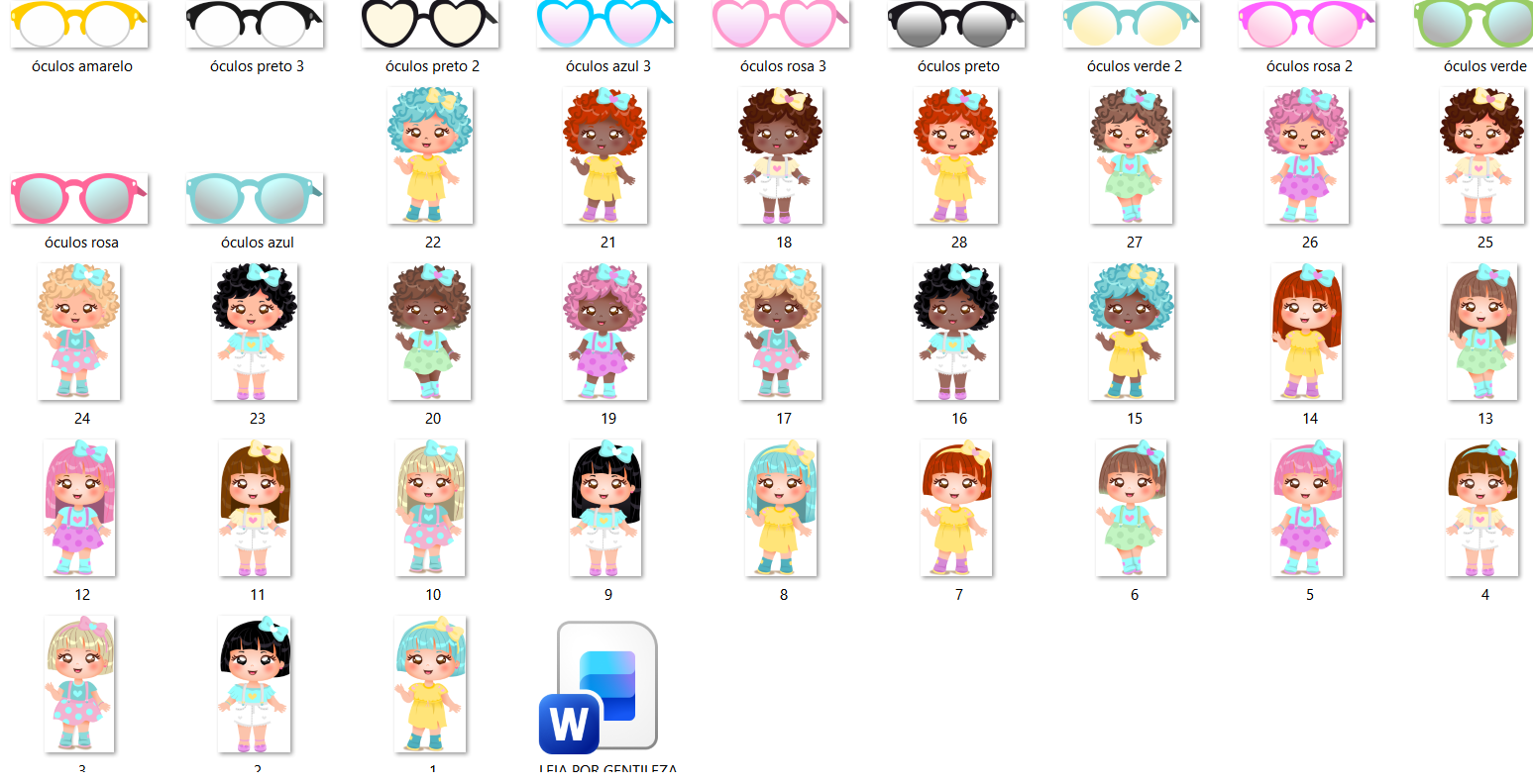 Arquivo Kit Digital Candy Color 2