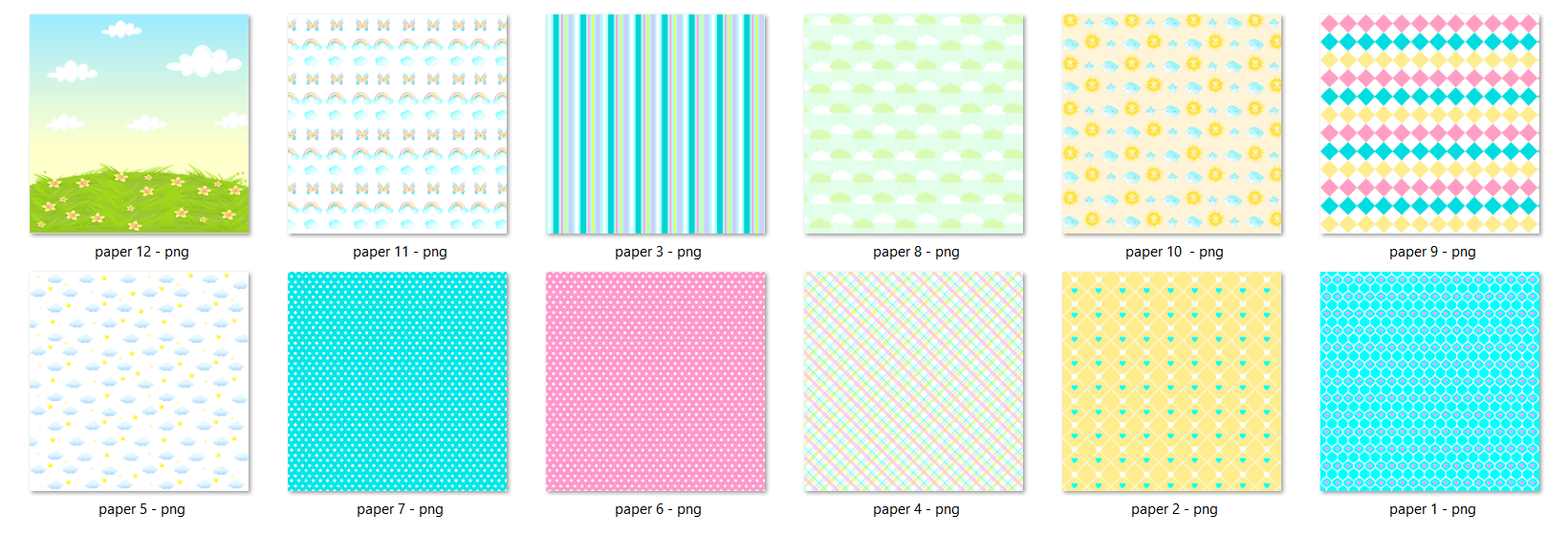 Arquivo Kit Digital Unicórnio Fofinho 3