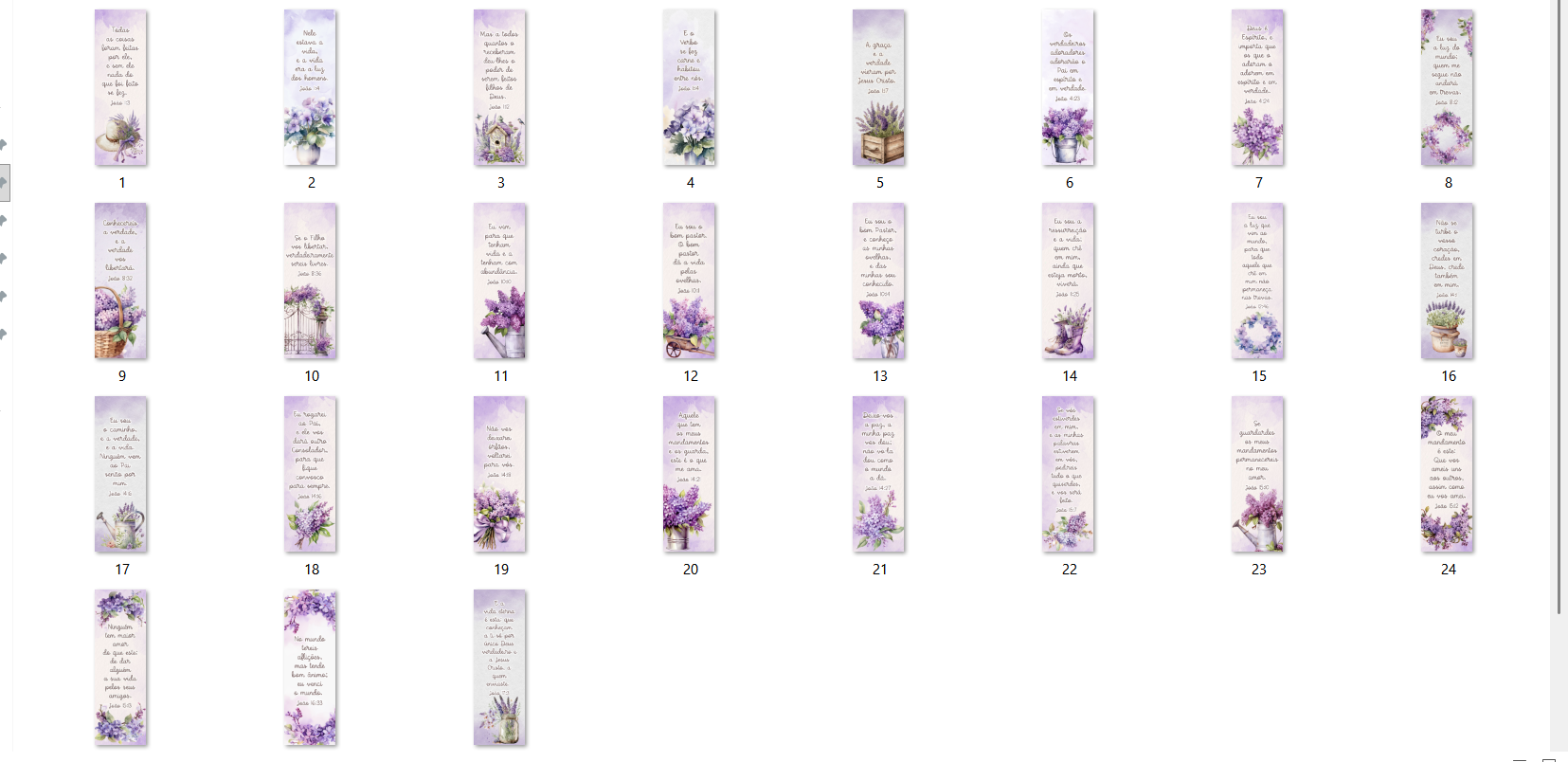 Arquivo Kit Digital Marca Páginas  4