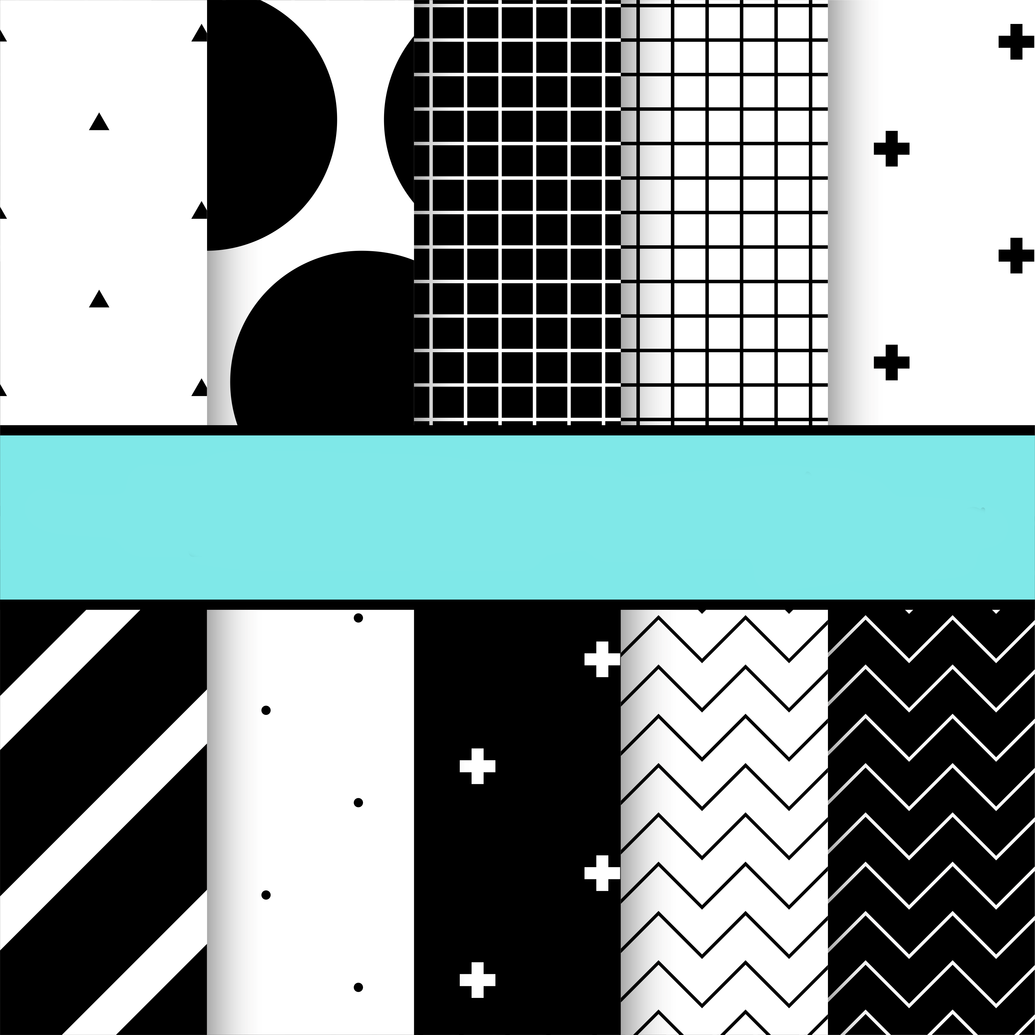 Arquivo Kit Digital Preto e Branco 1