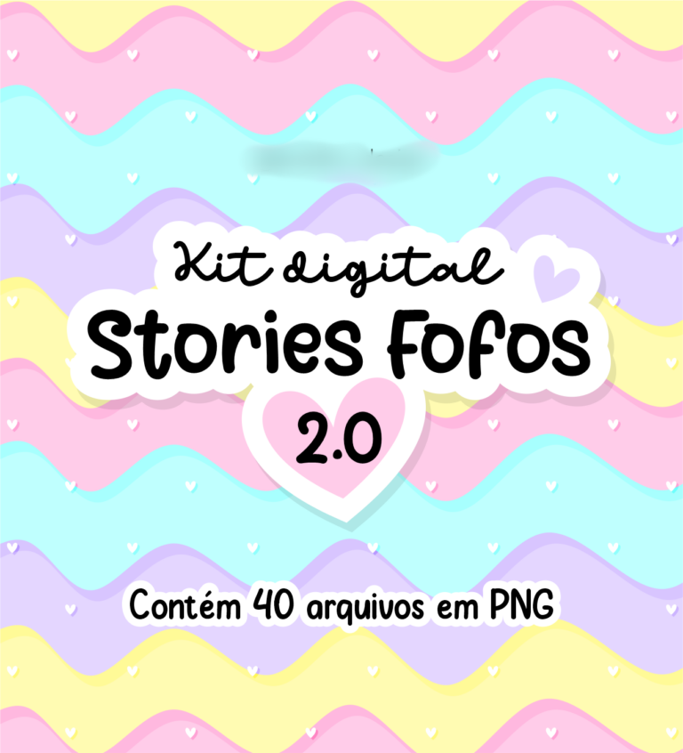 Arquivo Kit Digital Stories Fofos 1
