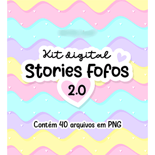 Arquivo Kit Digital Stories Fofos