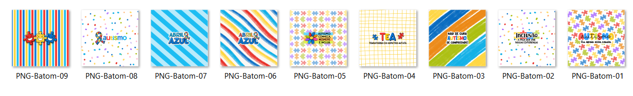 Arquivo Abril Azul Autismo Kit Digital  9