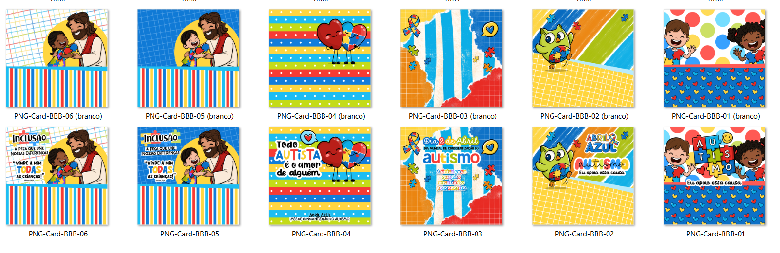 Arquivo Abril Azul Autismo Kit Digital  13