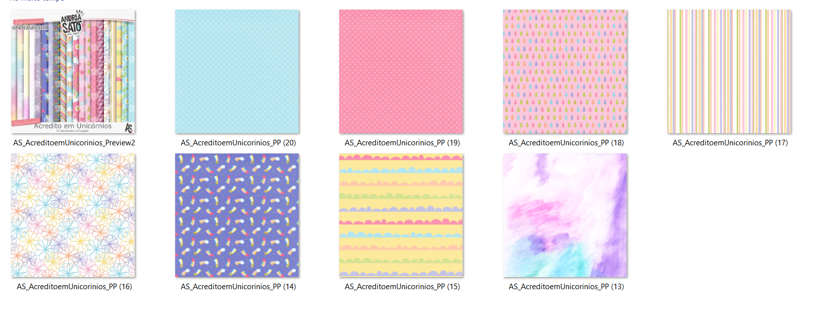 Arquivo Kit Digital Unicórnios 4