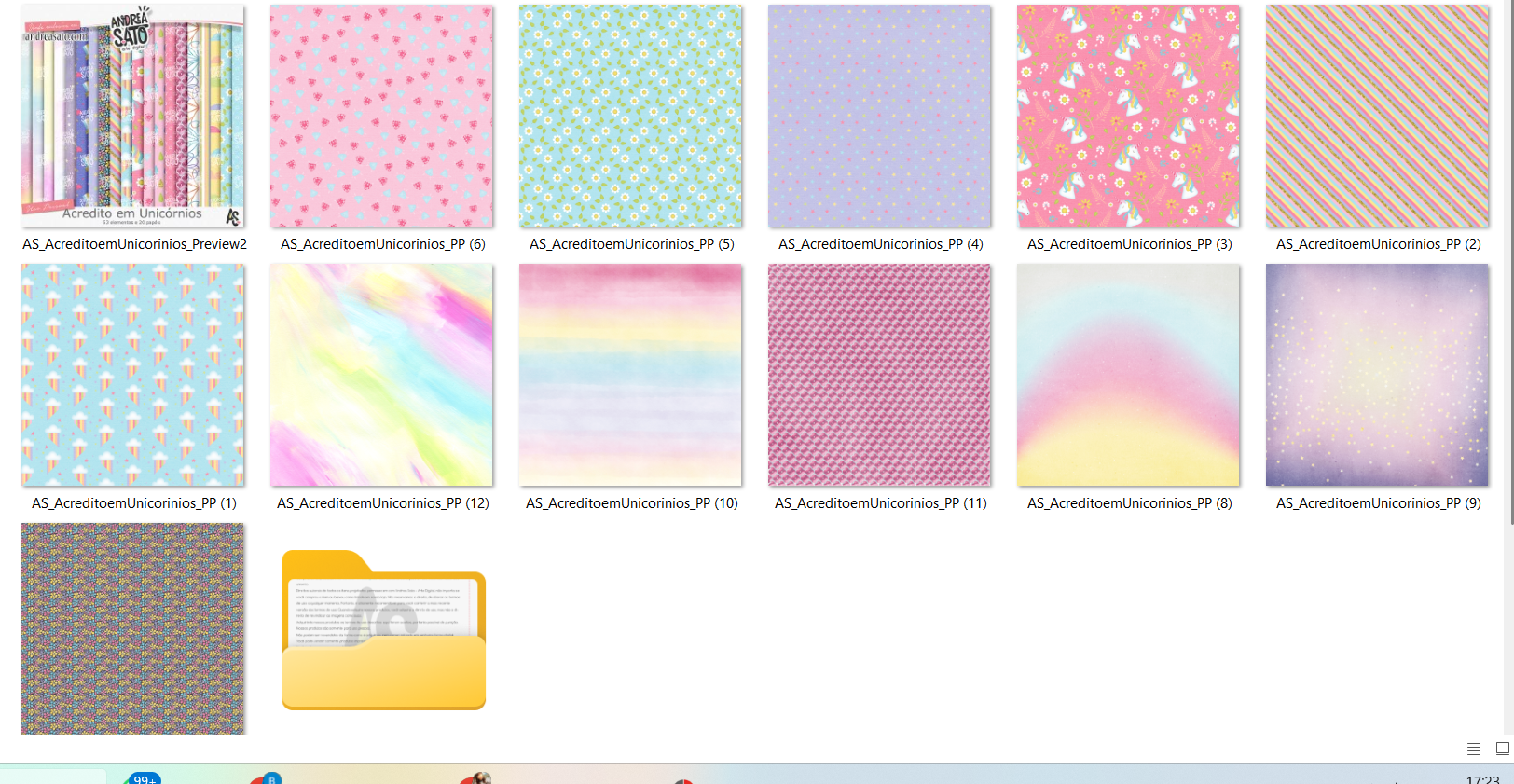 Arquivo Kit Digital Unicórnios 5