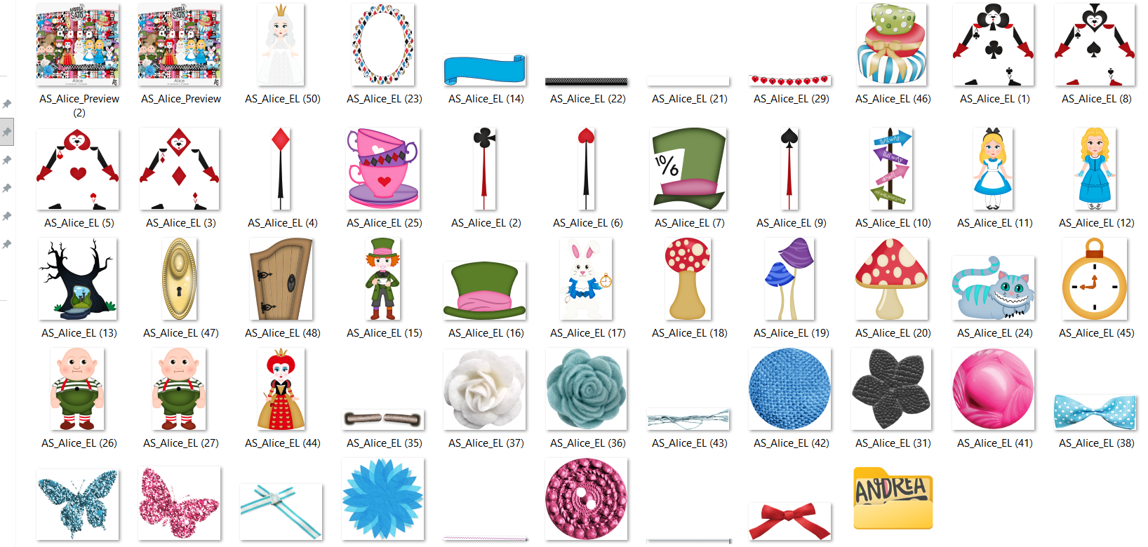 Arquivo Kit Digital Alice no País das Maravilhas 2