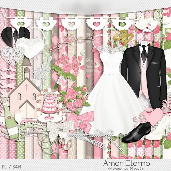 Arquivo Kit Digital Amor Eterno 1