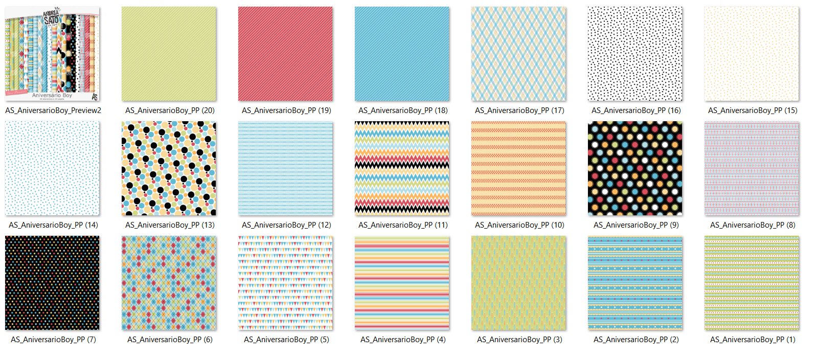 Arquivo Kit Digital Aniversário Boy 2