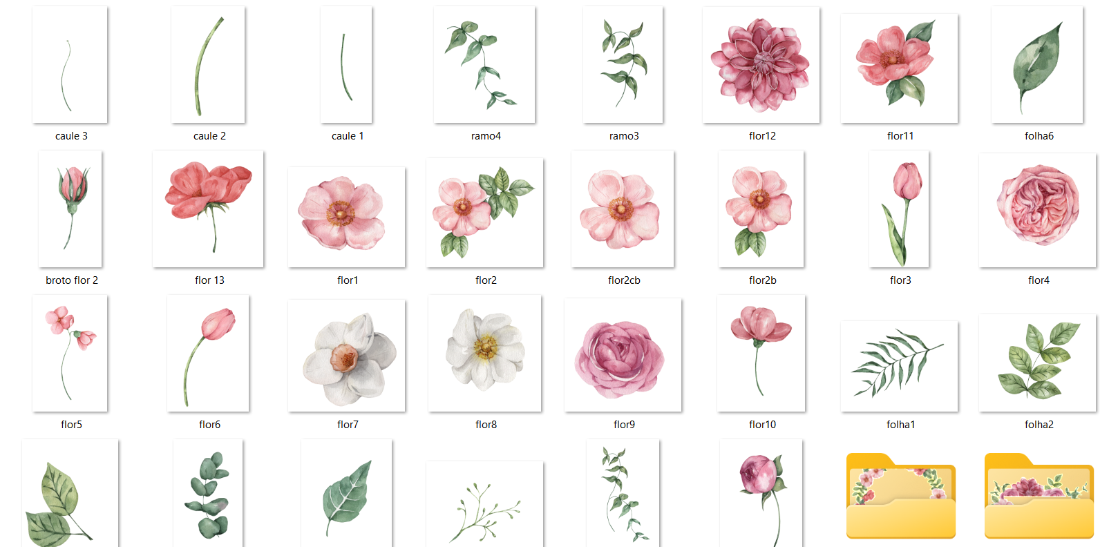 Arquivo Kit Digital Primavera 5