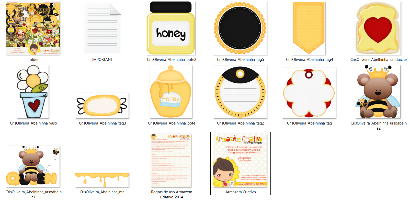 Arquivo Kit Digital Abelhinha 3