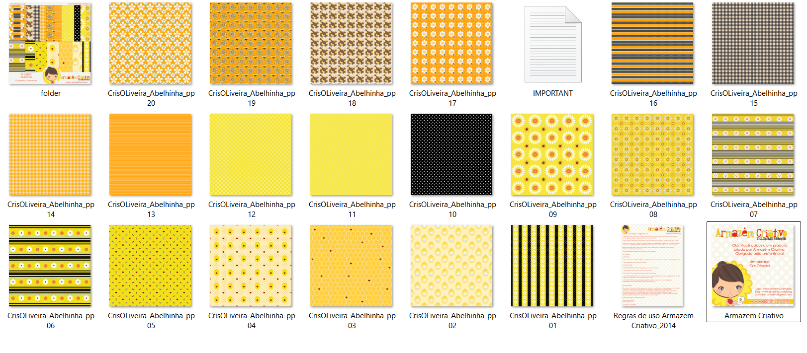 Arquivo Kit Digital Abelhinha 4