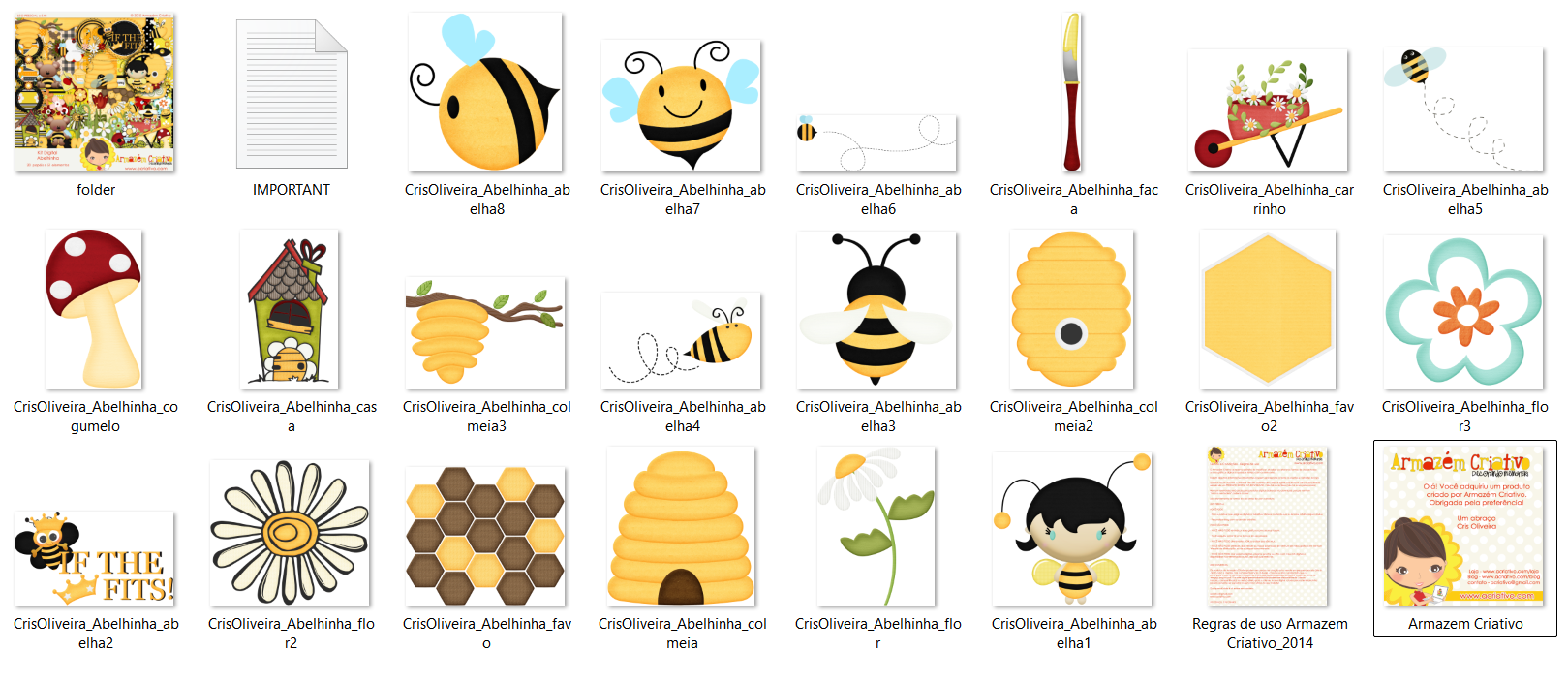 Arquivo Kit Digital Abelhinha 5