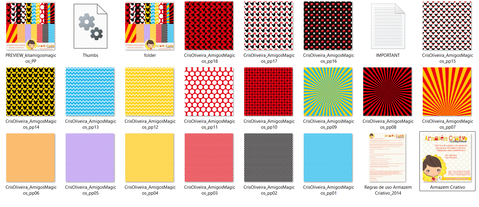 Arquivo Kit Digital Amigos Mágicos 2