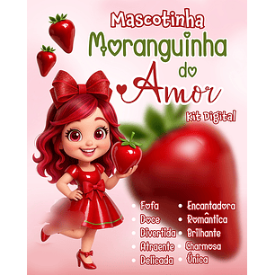 Arquivo Kit Digital Moranguinha do Amor 