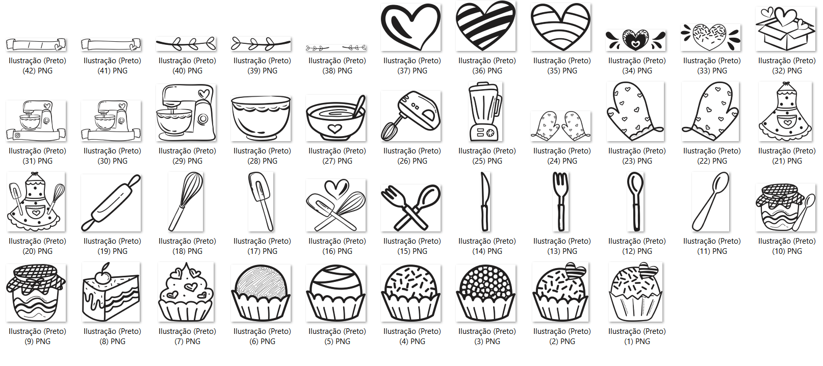 Arquivo Kit Digital Confeitaria 3