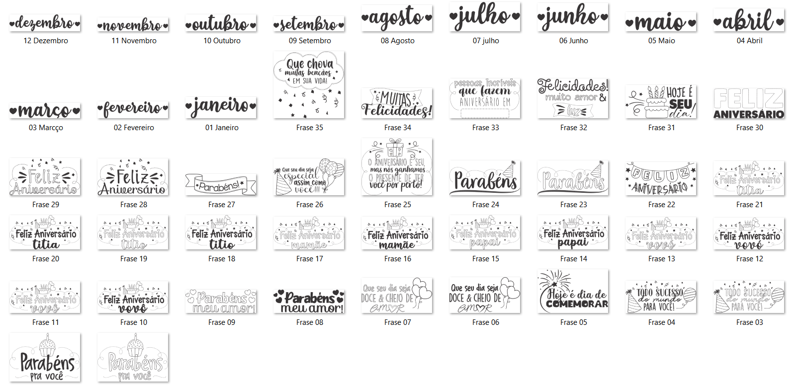 Arquivo Kit Digital Feliz Aniversário  4