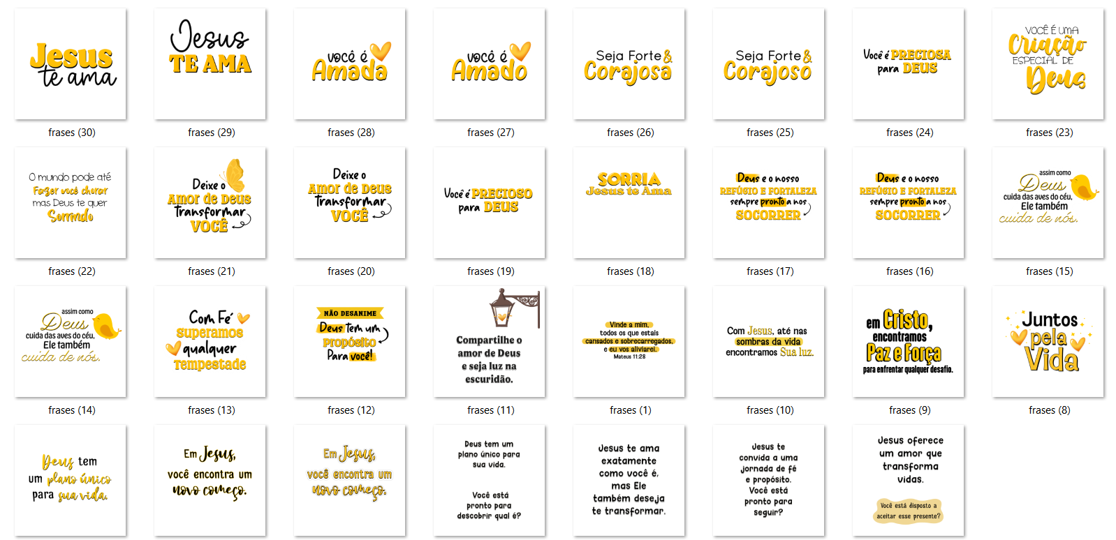 Arquivo Kit Digital e Papeis Amor de Deus 2