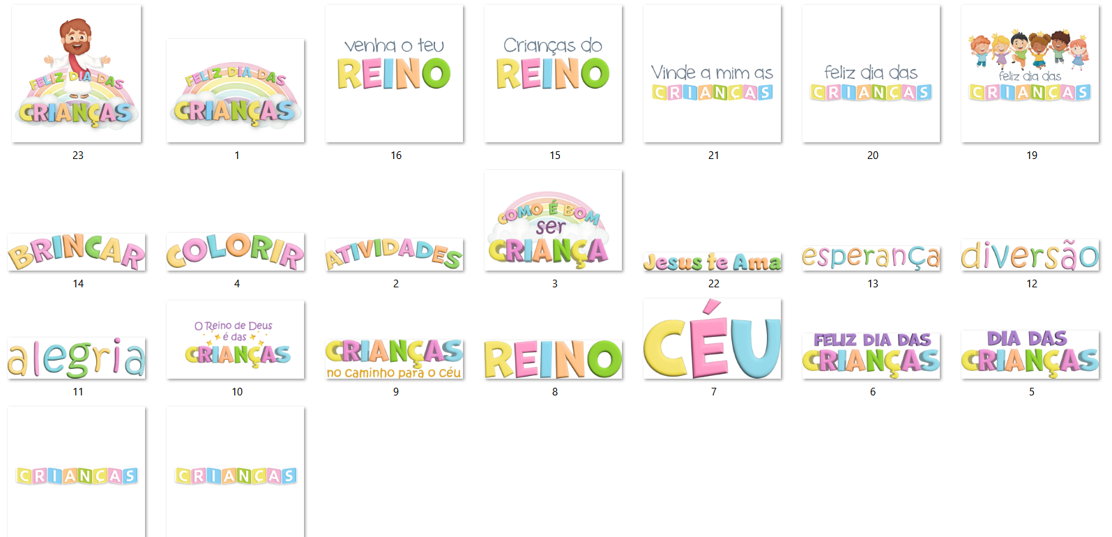 Arquivo Dia das Crianças Kit Digital  3