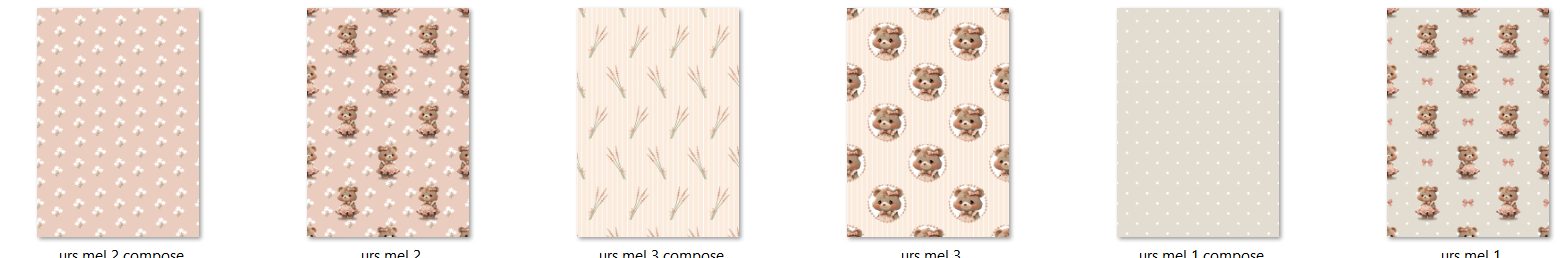 Arquivo Kit Digital Ursinha Mel  2