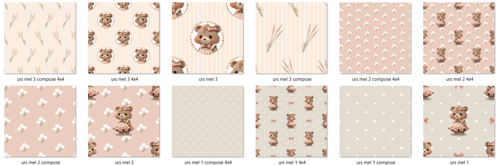 Arquivo Kit Digital Ursinha Mel  4