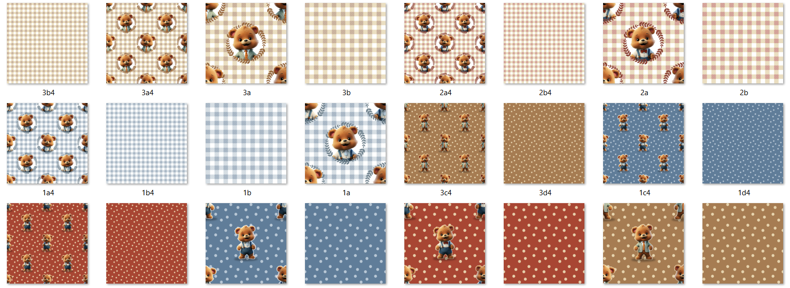 Arquivo Kit Digital Ursinho Teodoro  2