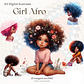 Arquivo Kit Digital Girl Afro  - Thumbnail 1