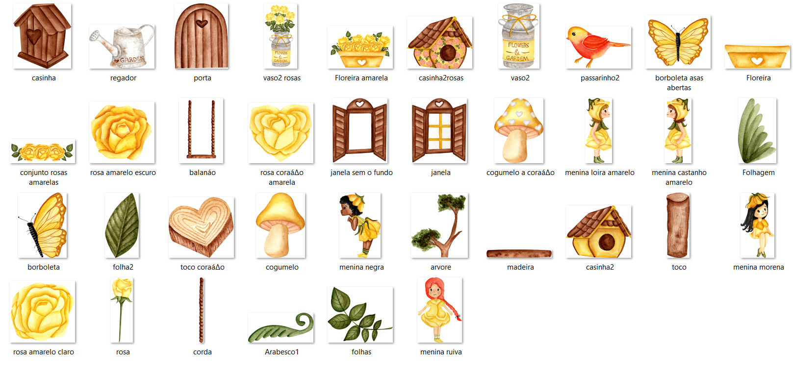 Arquivo Kit Digital Jardim Mágico 2