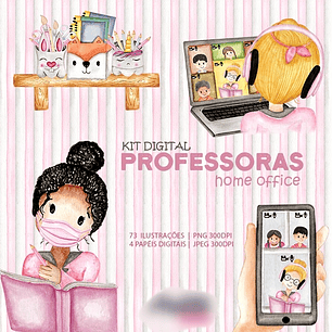 Arquivo Kit Digital Professoras Home Office