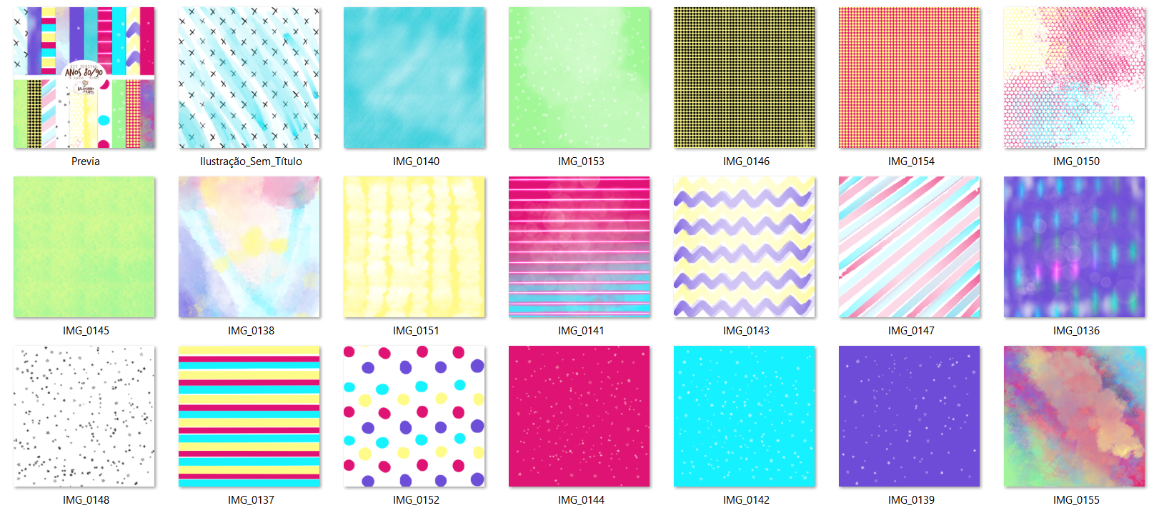 Arquivo Kit Digital Anos 90 3