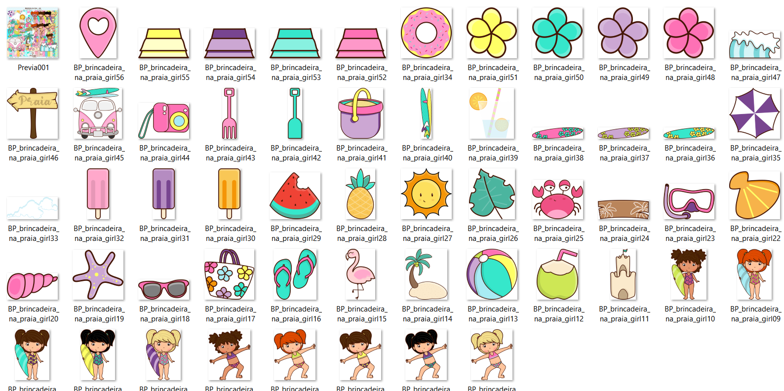 Arquivo Kit Digital Brincando na Praia  2