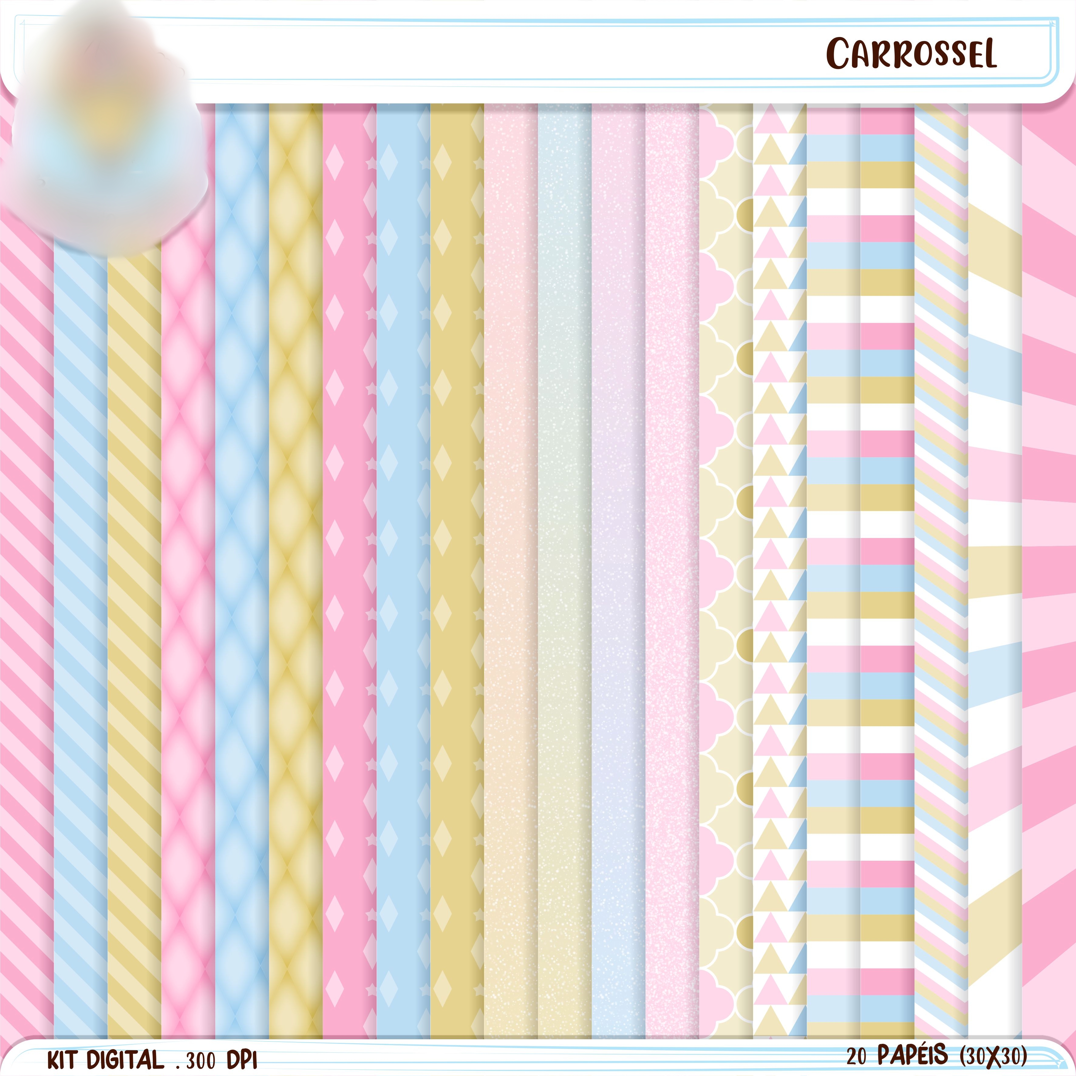 Arquivo Kit Digital Carrossel 1