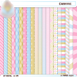 Arquivo Kit Digital Carrossel
