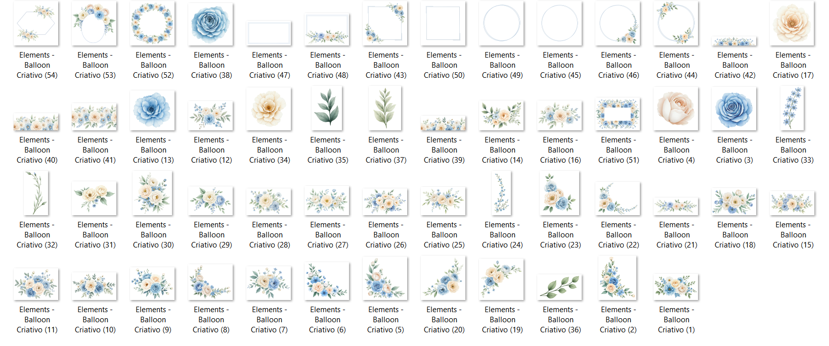 Arquivo Kit Digital Brisa Floral  2