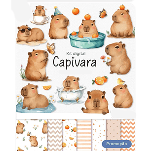 Arquivo kit Digital Capivara
